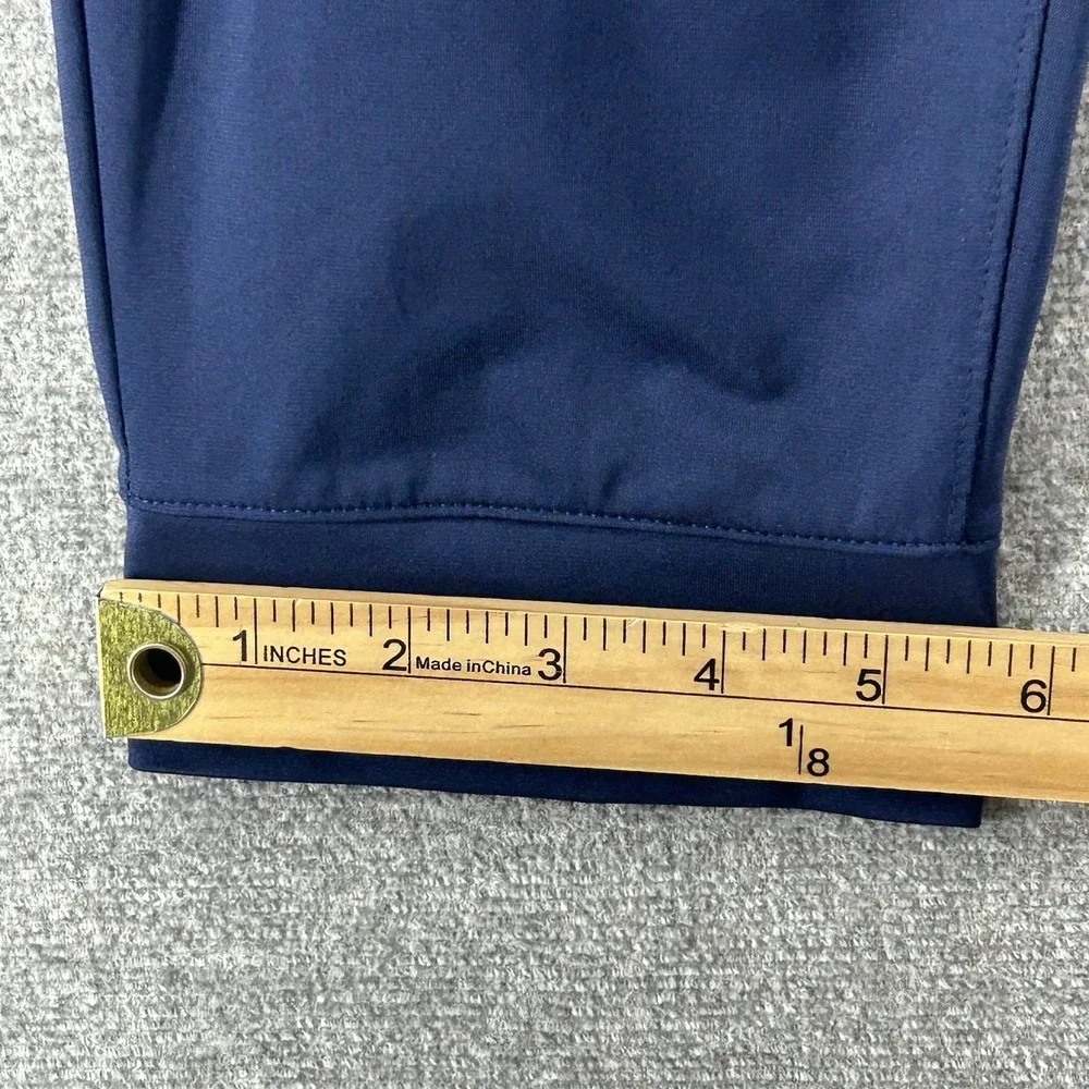Rhone Commuter Tapered Pants Men Size 38‎ Blue Golf Zip Ankle